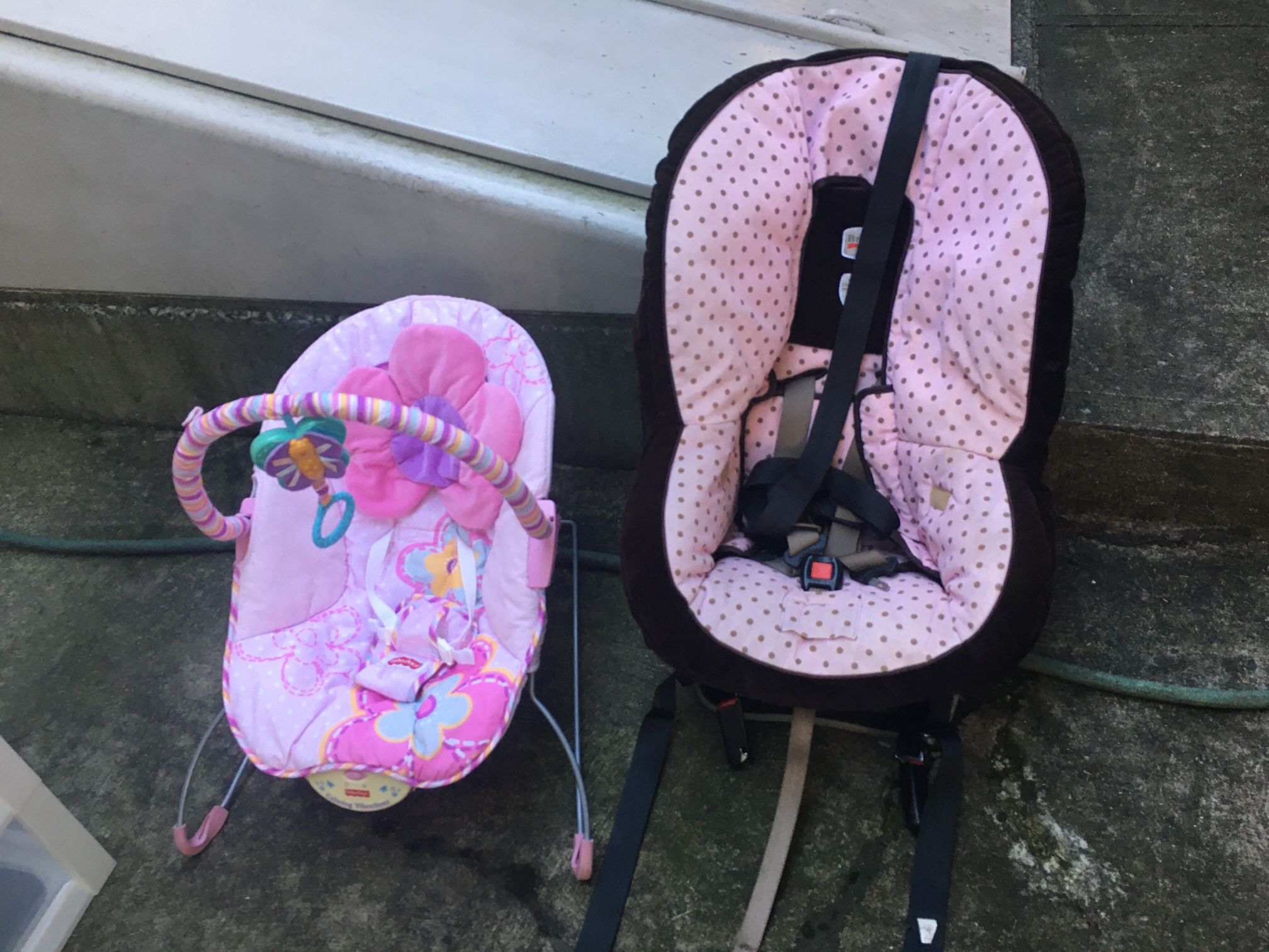 Girls Britax Baby Car Seat