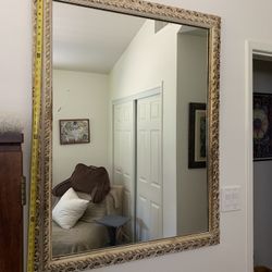 Vintage Mid-Century Traditional Mirror