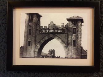 VINTAGE JEFFERSON BEACH ENTRANCE PICTURE