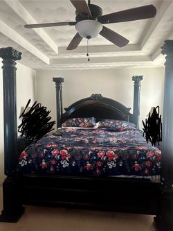 King Size Canopy/4 Post Bedroom Set