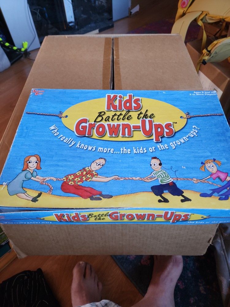 Kids Battle the Grownups Board Game