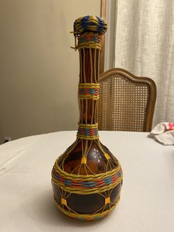 Decorated Bottle Made In Spain