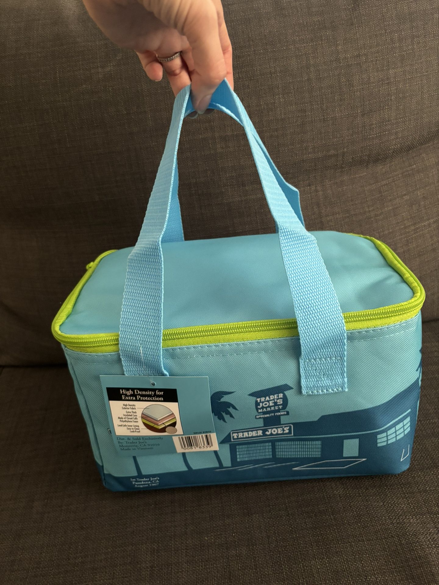 Trader Joe’s Mini Cooler Blue  ~ NEW ~