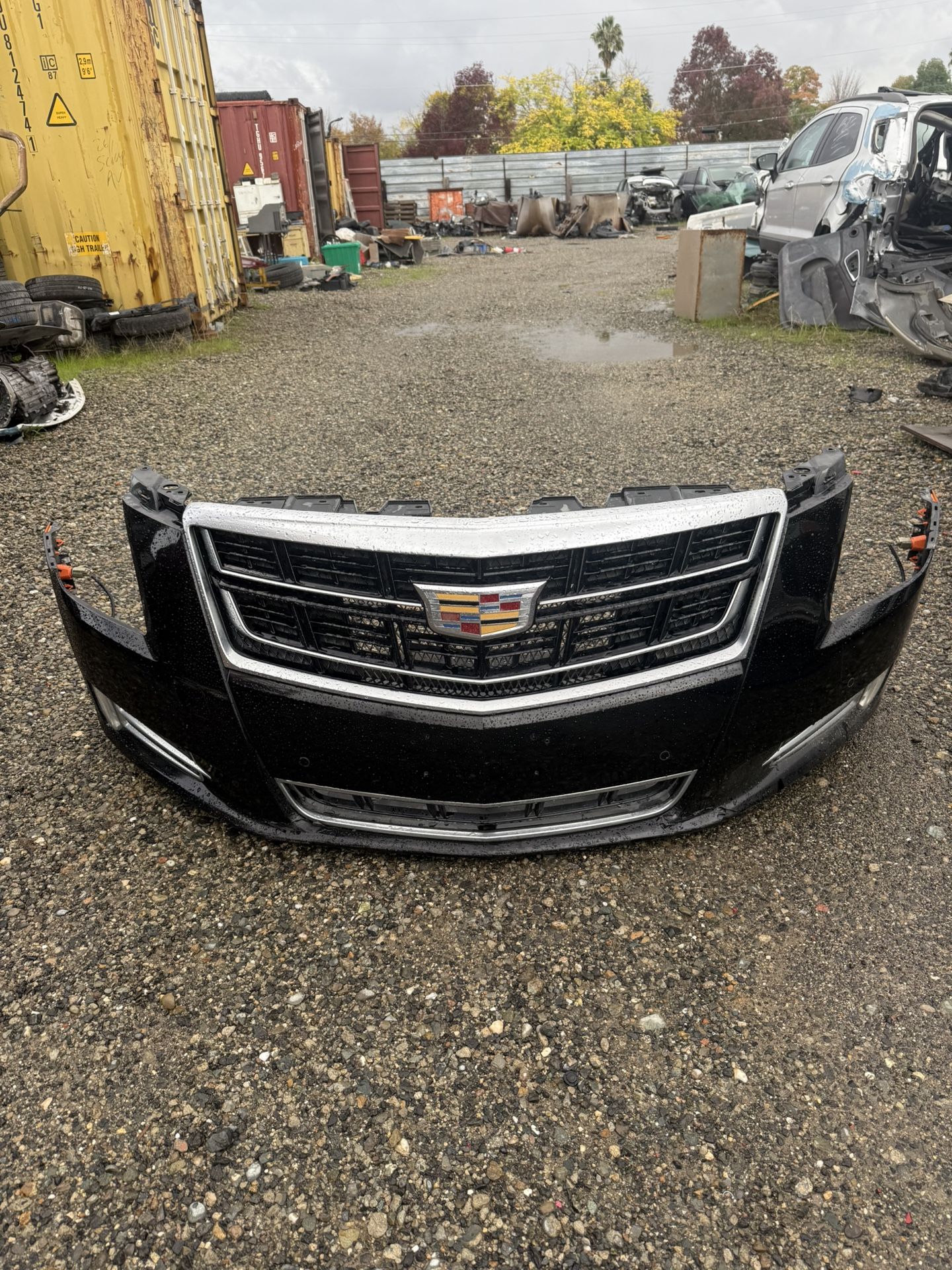 Front Bumper Grille 2017 Cadillac XTS Black