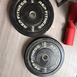 45 lb Bumper Plates – Great Condition