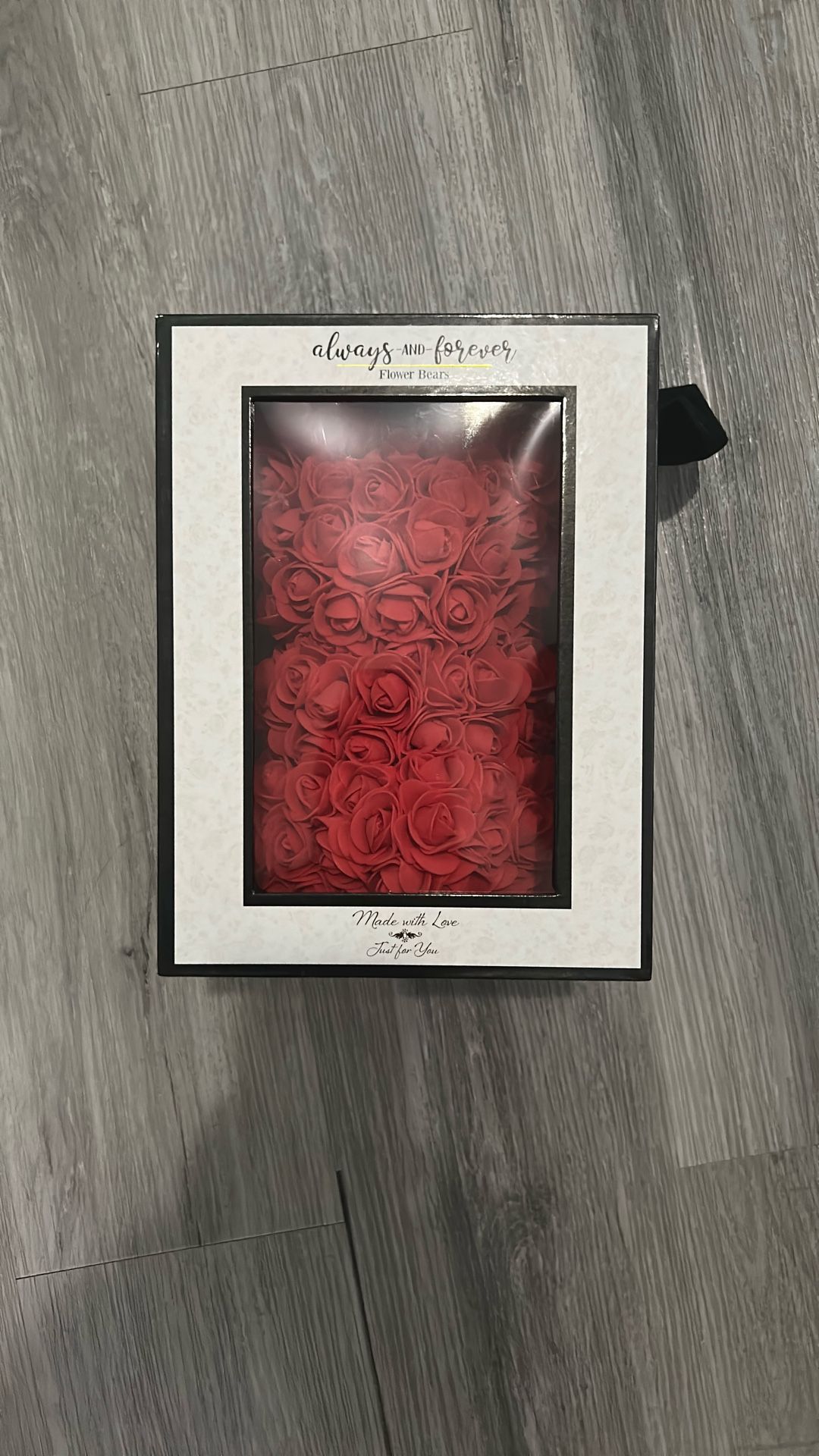 Flower bear (red)