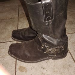 Silver Eagle Harley Davidson Boots