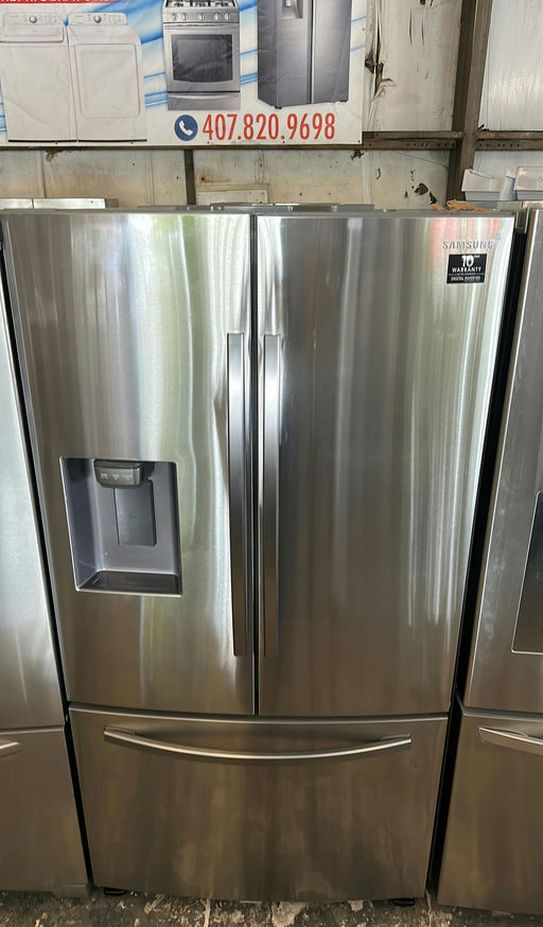 Stainless Samsung 3-Door Fridge FrenchDoor