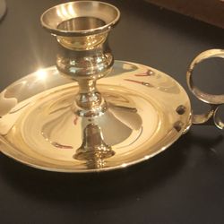 BRASS CANDLE HOLDER 