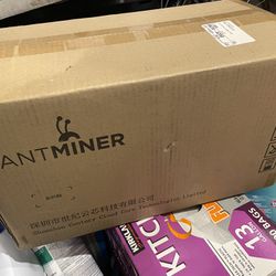 New - Antminer S9 13.5T - Never Opened Box 