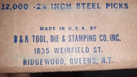 2 1/8" Steelpix, Silver, Pack Size: 12000