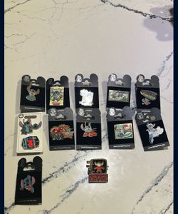 Lilo And Stitch Disneyland Disney World Pins