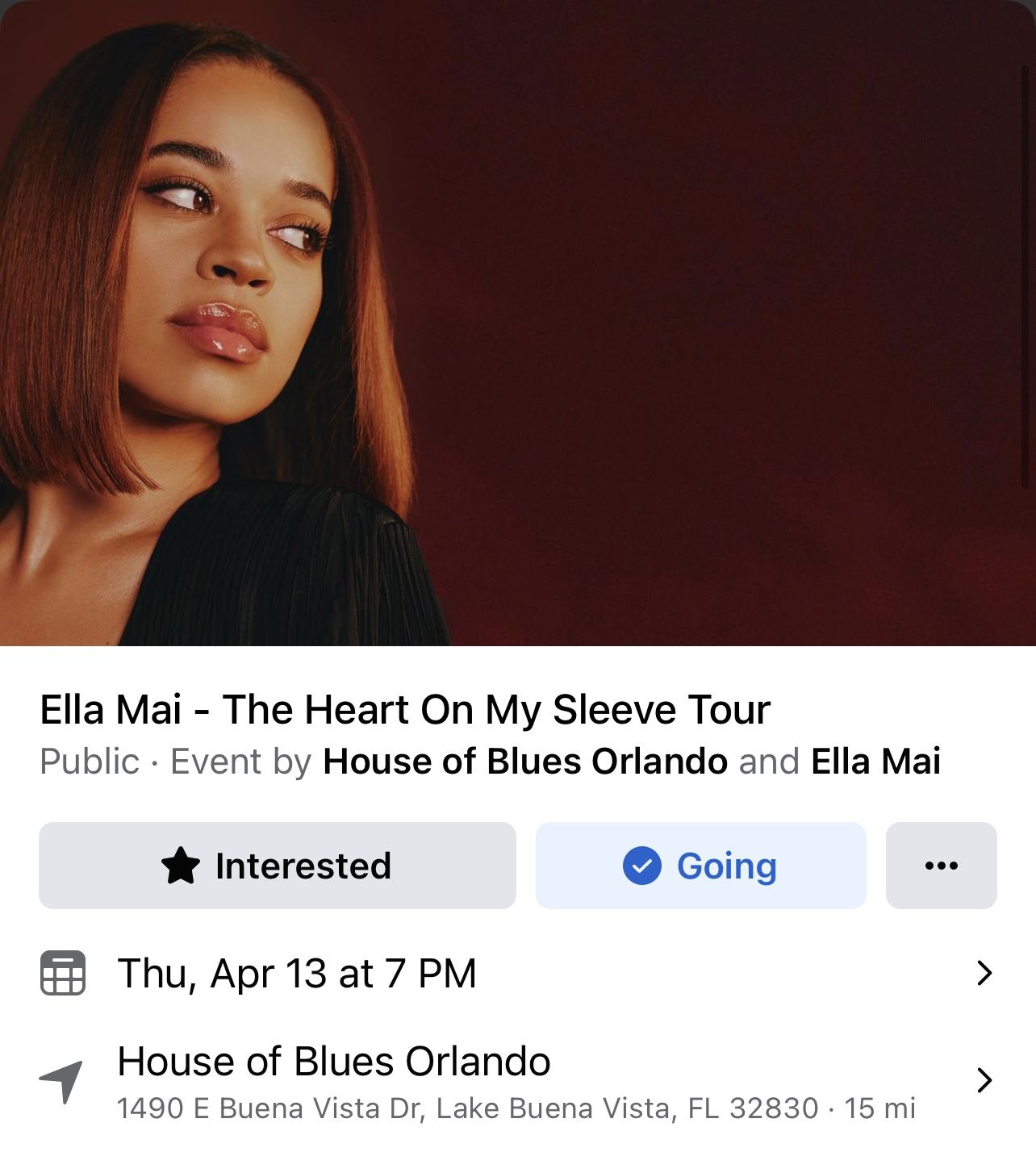 Ella Mai Sold Out April 13 House Of Blues 