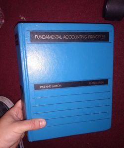Accounting Textbook( Like New) $25