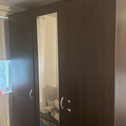 Clothing Dresser With Mirror