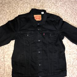 Levi's Trucker Jacket Size L (Black)
