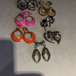 Vintage Clip On /Screw On Earrings