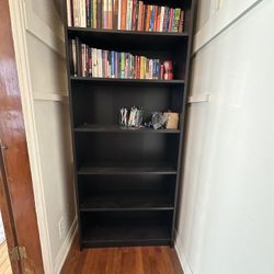 Bookshelve In Dark brown Wood