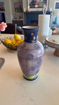 Mikasa handcrafted vase