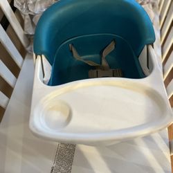 Booster Feeding And Floor Seat With Tray