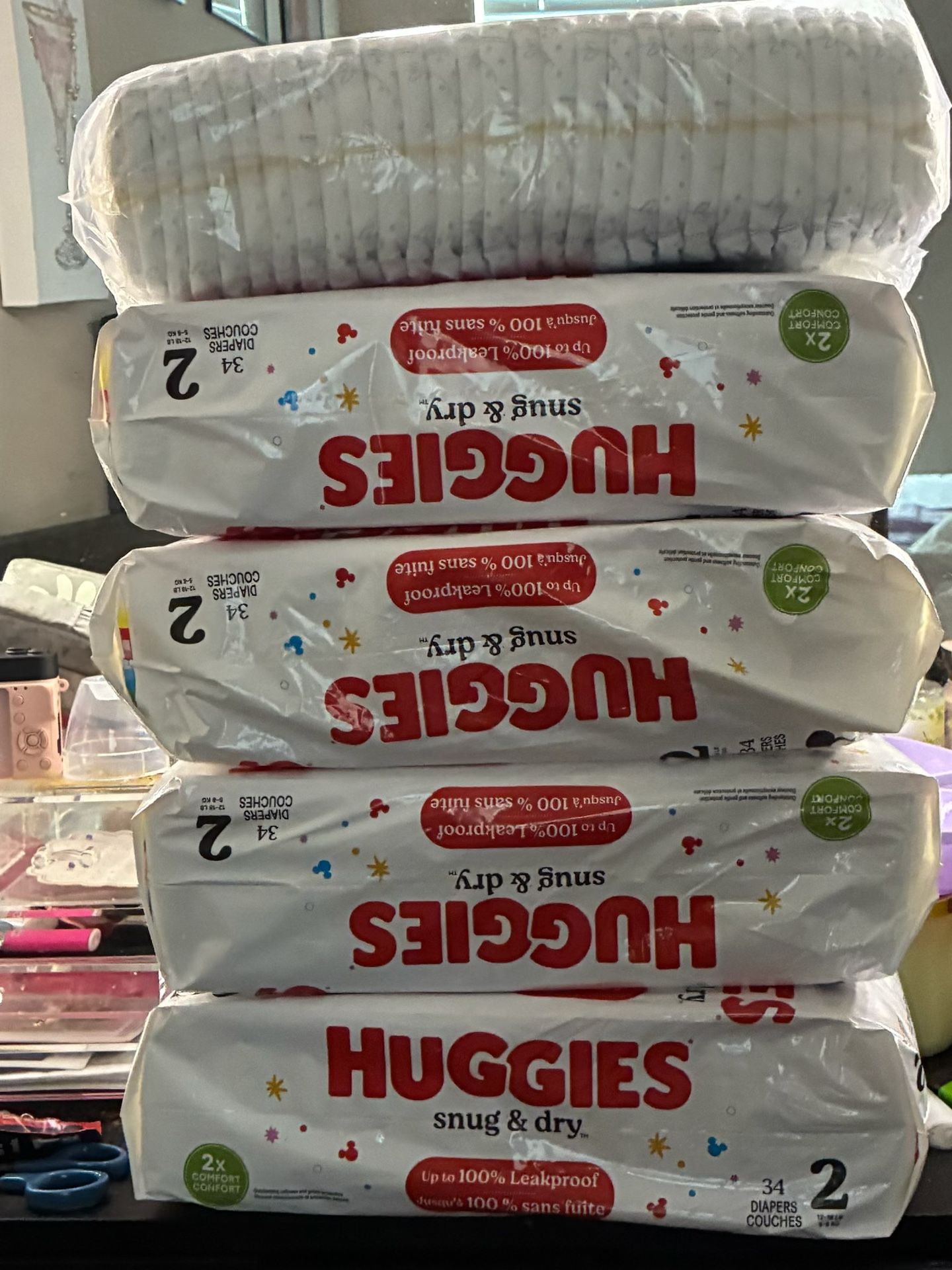 Size 1 And 2 Diapers