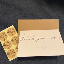 Wedding Thank You Cards