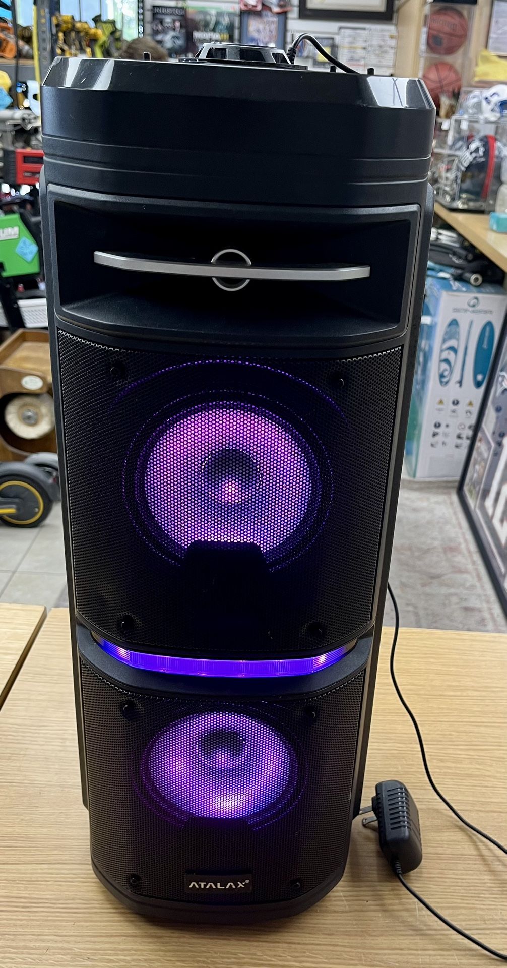 ATALAX CYCLONE MINI WIRELESS SPEAKER - BLACK