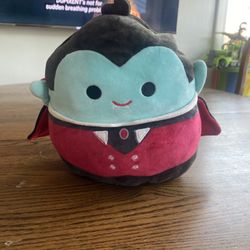 Squishmallow Drake the Vampirr Plush Toy 9”