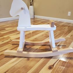 Wooden Toddler Rocking Horse