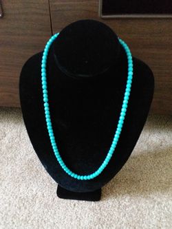 TURQUOISE STONE COLOR STONE MALA