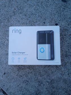 Ring Solar Charger for Video Doorbell 3, 3 Plus & 4