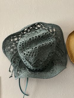 Boutique Aqua cowgirl hat