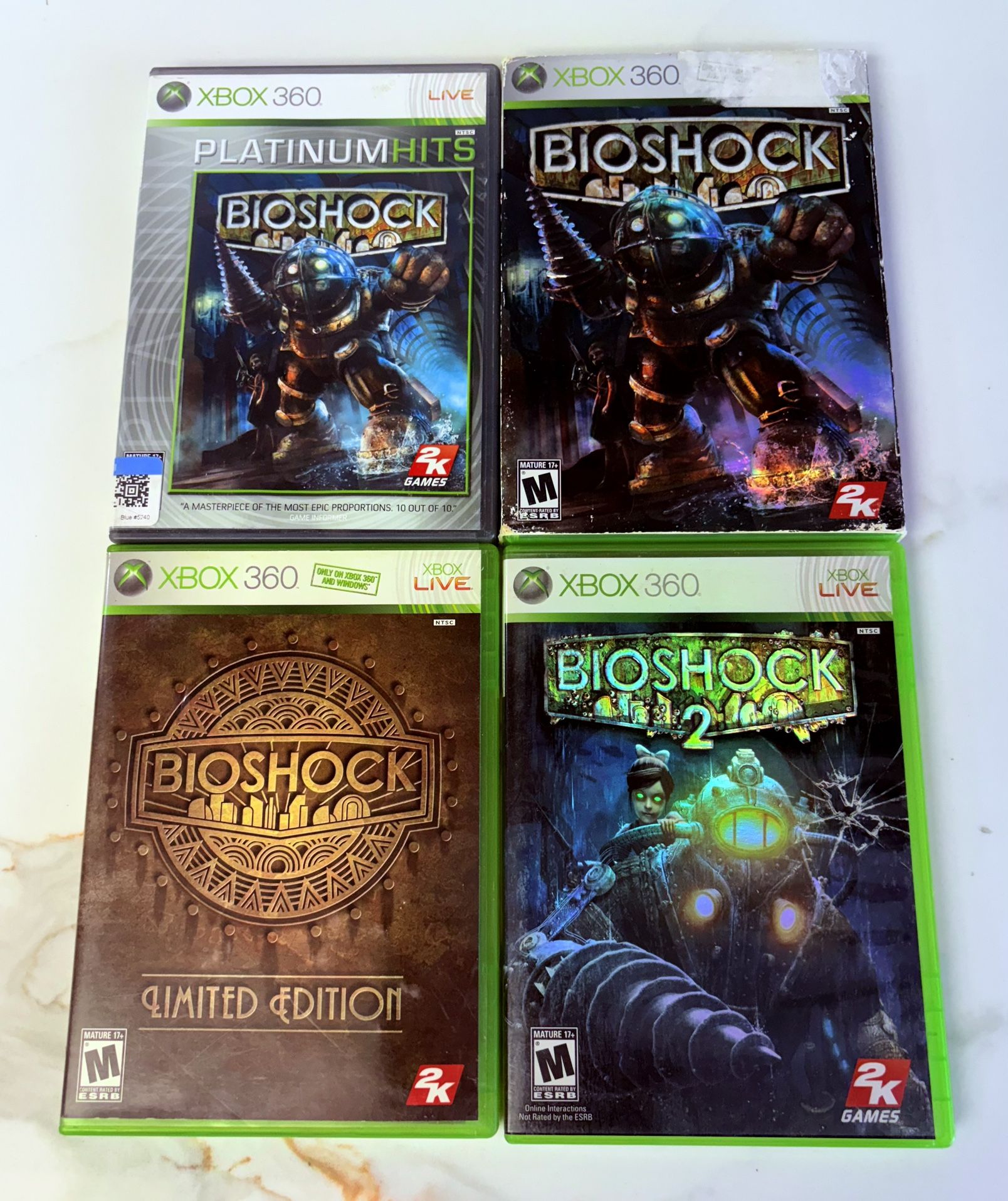 Xbox 360 BioShock Games