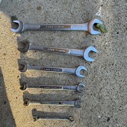 Lot Of 6 Craftsman Wrenches 