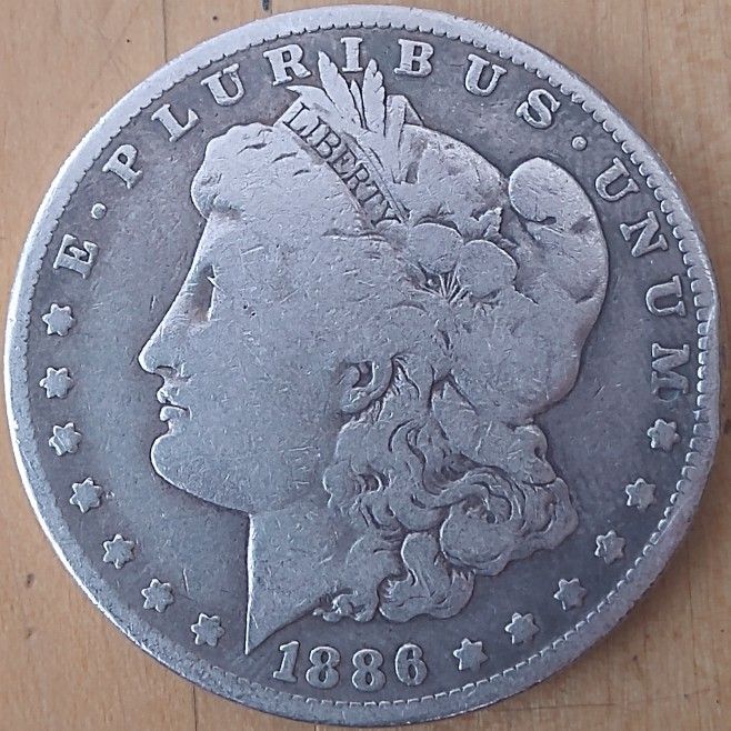 Morgan Silver Dollar - 1886-O