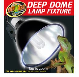 Zoo Med Deep Dome Lamp Fixture