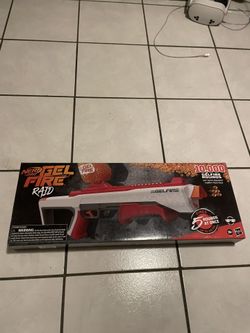 New Gel Fire Nerf Gun
