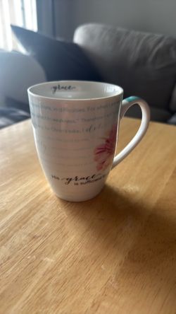 Grace glass mug