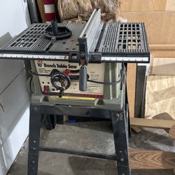 TABLE SAW 10 Inch ACE $50 Firm