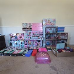 O M G DOLLS AND LOL DOLLS 