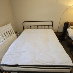 Queen Bed (Frame & Mattress)