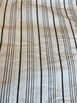 King Fitted sheet Ralph Lauren (deep pockets) ivory / black