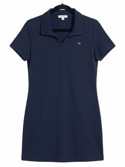 Calvin Klein Women's Blue Polo Mini Dress Like New