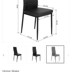 Dining Chairs PVC Upholstered Ann