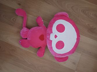 Large Pink Monkey Stuffed Animal Plush