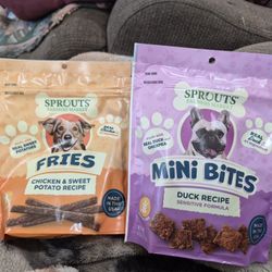 Sprouts Dog Mini Bites &Fries New