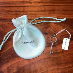 Authentic Tiffany Key Pendant 