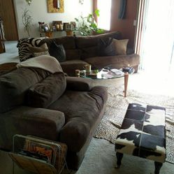 Comfy Oversized Couch And Chair