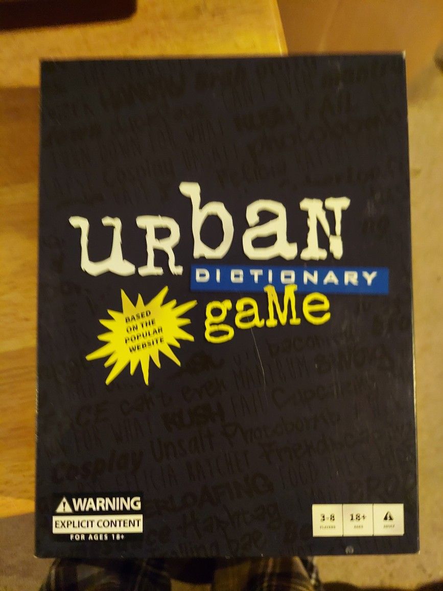 Urban Dictionary Boardgame