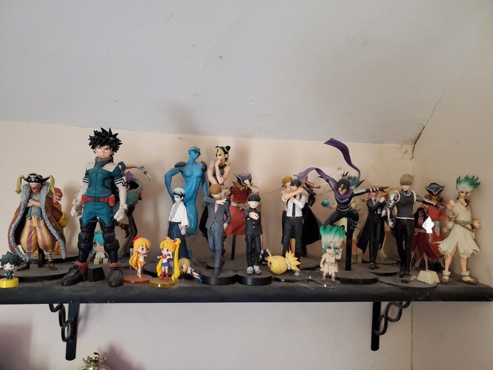 Anime Figures Statues My Hero Academia One Piece One Punch Man Sailor Moon Demon Slayer Hunter Hunter